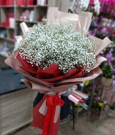 Букет цветов из: Гипсофила в Краснохолмский
