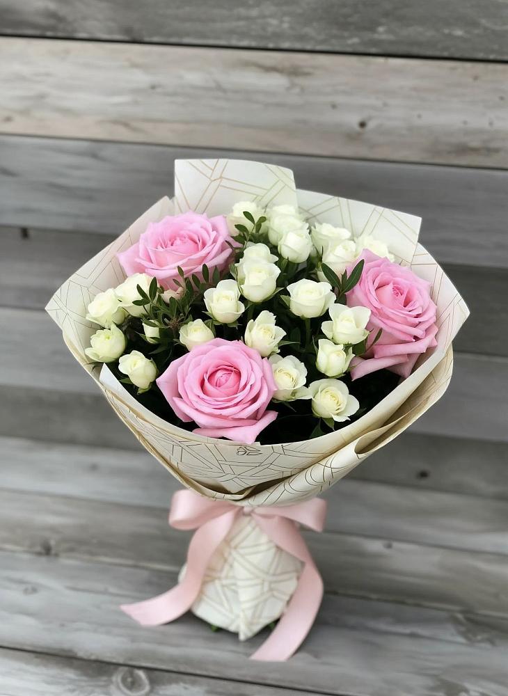 Букет цветов из: Розы в Краснохолмский