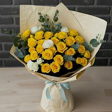 Букет цветов из:  Розы в Краснохолмский