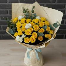 Букет цветов из:  Розы в Краснохолмский