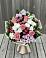 Букет цветов из: Альстромерии, Гвоздики, Розы и Хризантемы в Краснохолмский