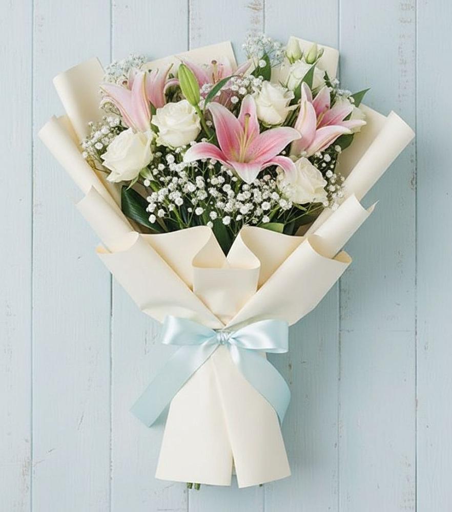 Букет цветов из: Лилии в Краснохолмский