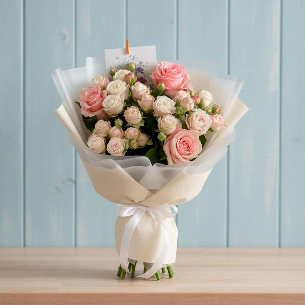 Букет цветов из: Розы в Краснохолмский