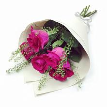 Букет цветов из:  Розы #REPLACE_PRED# Краснохолмский