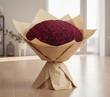 Букет 101 Красная роза #REPLACE_PRED# Краснохолмский