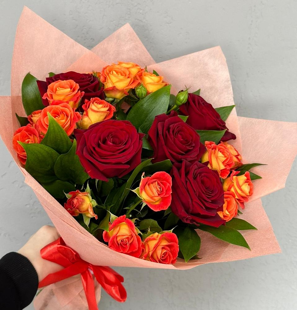 Букет Любовь и восторг в Краснохолмский