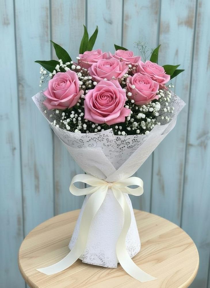 Букет цветов из: Розы в Краснохолмский