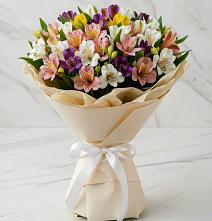 Букет цветов из:  Альстромерии в Краснохолмский