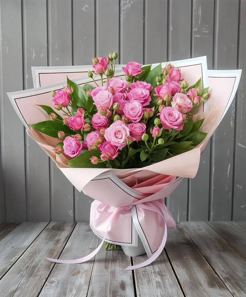 Букет Розовый кустик в Краснохолмский