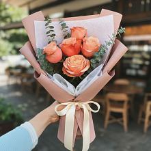 Букет цветов из:  Розы #REPLACE_PRED# Краснохолмский