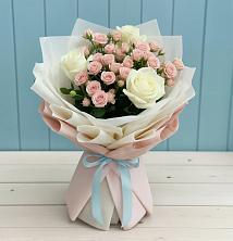 Букет цветов из:  Розы в Краснохолмский