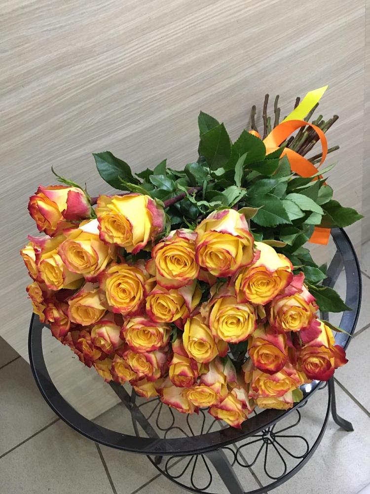 Букет Желтые розы в Краснохолмский