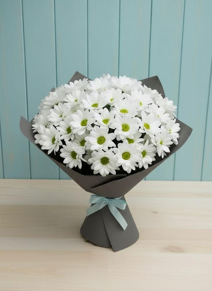 Букет цветов из: Хризантемы в Краснохолмский