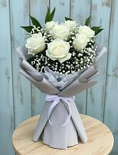 Букет цветов из:  Розы в Краснохолмский