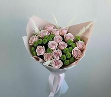 Букет цветов из:  Розы и Хризантемы в Краснохолмский