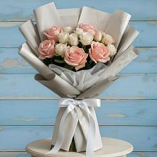 Букет цветов из:  Розы в Краснохолмский