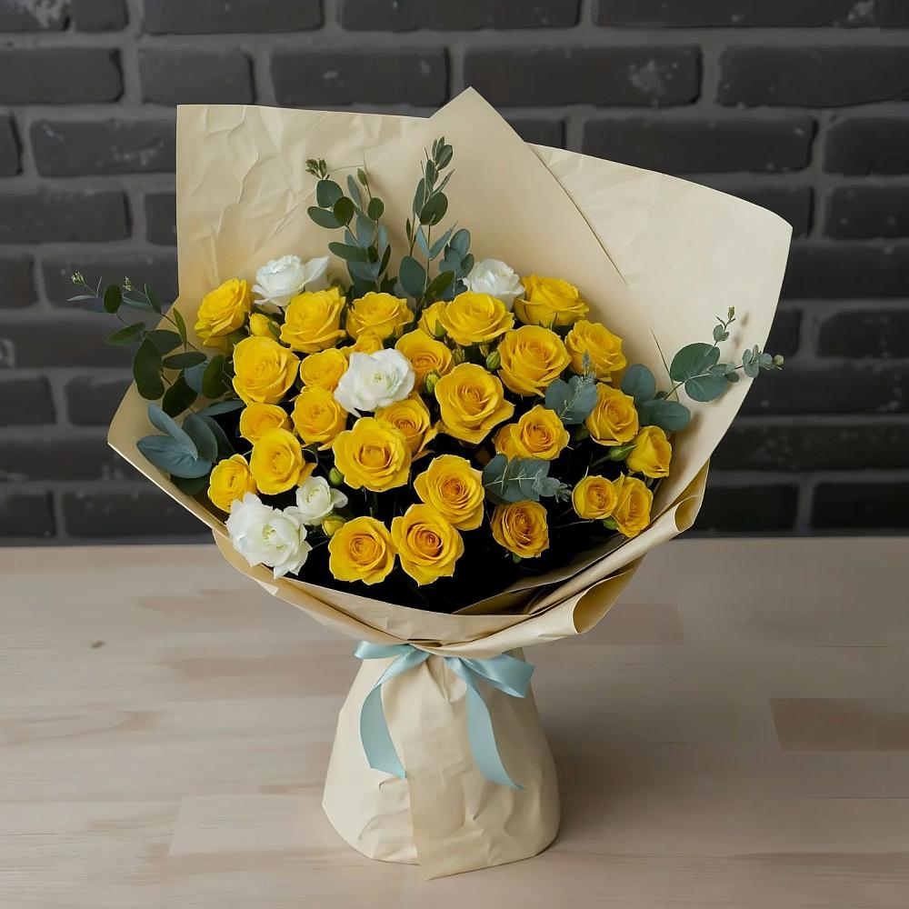 Букет цветов из: Розы в Краснохолмский