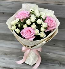 Букет цветов из:  Розы в Краснохолмский