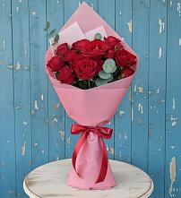 Букет цветов из:  Розы в Краснохолмский