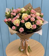 Букет цветов из:  Розы #REPLACE_PRED# Краснохолмский
