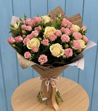Букет цветов из:  Розы в Краснохолмский
