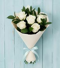 Букет цветов из:  Розы в Краснохолмский