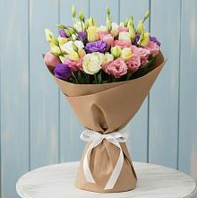 Букет цветов из:  Лизиантусы #REPLACE_PRED# Краснохолмский