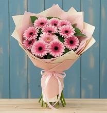 Букет цветов из:  Герберы в Краснохолмский