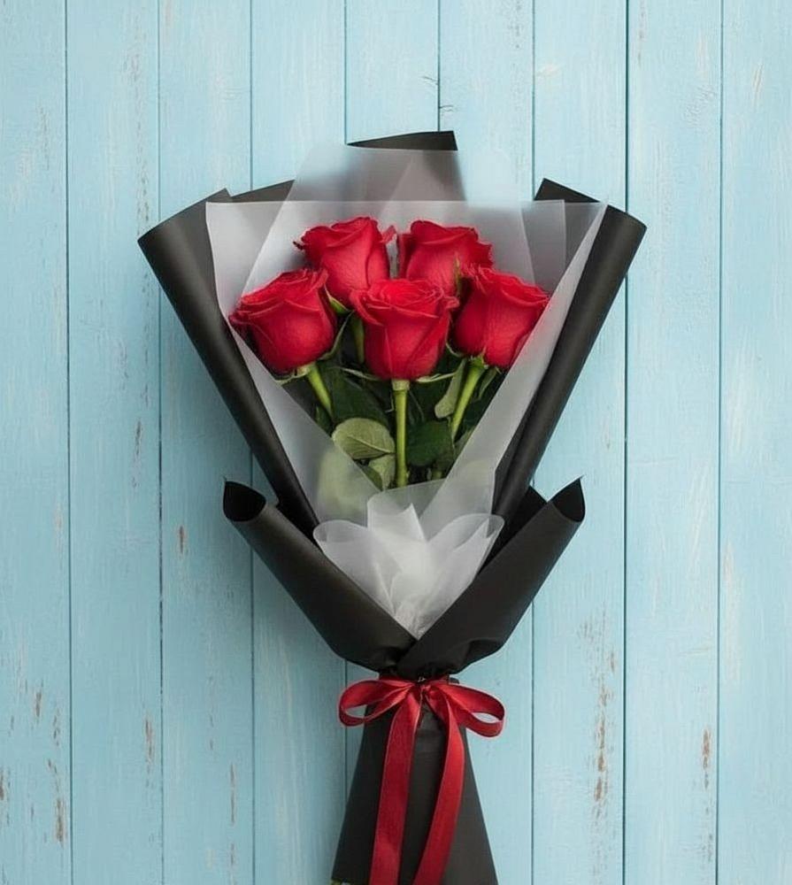 Букет цветов из: Розы в Краснохолмский