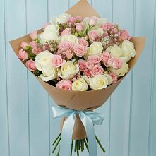 Букет цветов из:  Розы в Краснохолмский